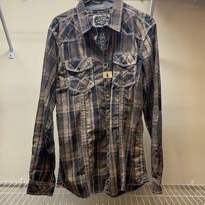 NWT Men’s BKE Vintage long sleeve shirt
